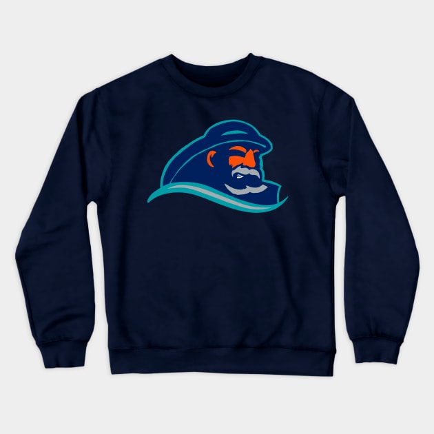 Fisherman Style (Full Color) Crewneck Sweatshirt by Lightning Bolt Designs